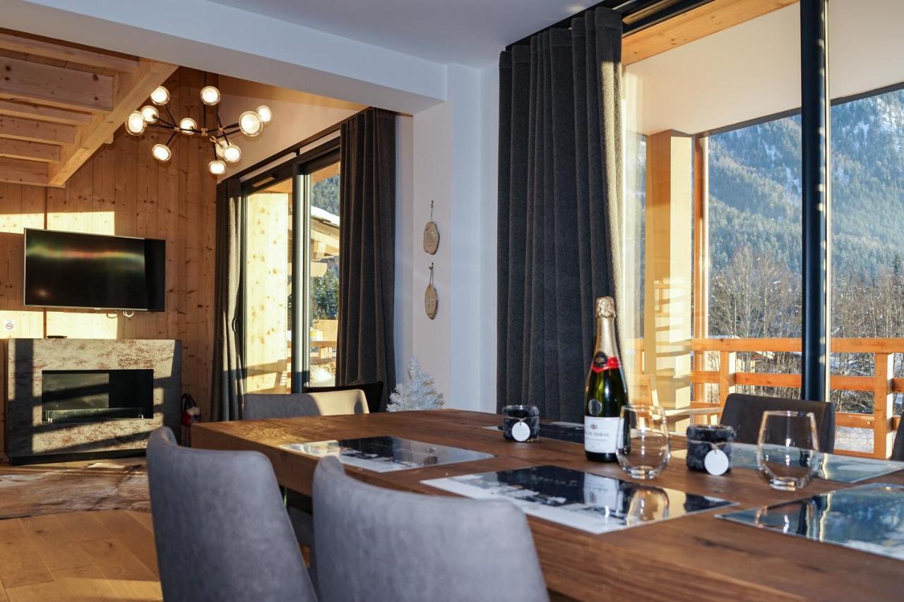 La Cordee 623-Luxury Apartment With Mountain View And Spa Chamonix Eksteriør billede