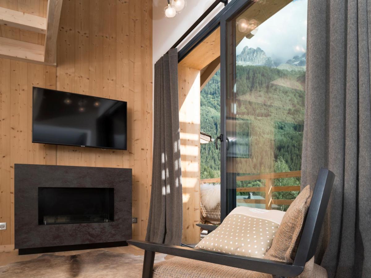 La Cordee 623-Luxury Apartment With Mountain View And Spa Chamonix Eksteriør billede