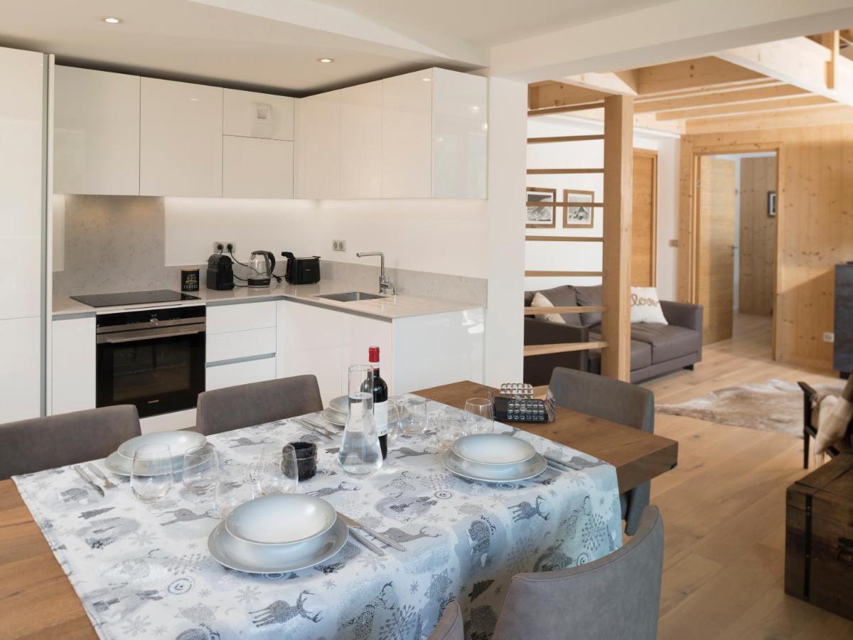 La Cordee 623-Luxury Apartment With Mountain View And Spa Chamonix Eksteriør billede